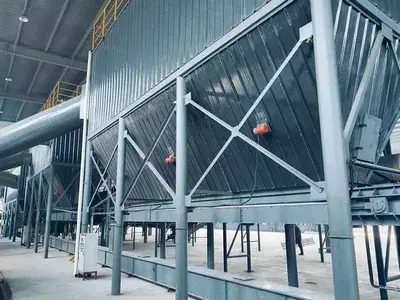 جامع الغبار بأكياس الترشيح